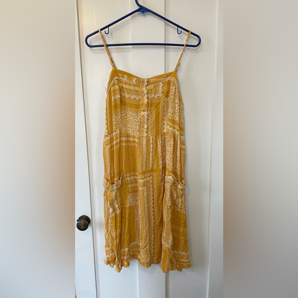 Yellow Paisley Sundress